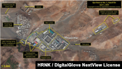 미국의 민간단체인 북한인권위원회(HRNK)가 공개한 지난해 4월 북한 개천 교화소의 위성사진. 사진 제공: HRNK / DigitalGlove NextView License.