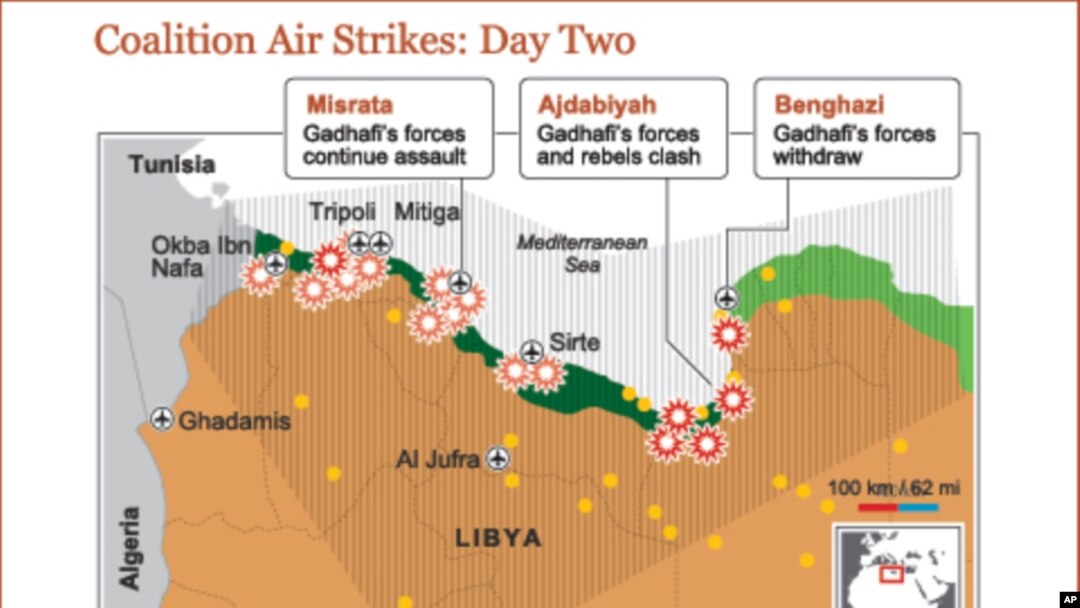 Ibitero vy’Indega za Gisirikare z’Ibihugu vy’I Bulaya na Amerika Birabandanya Muri Libya