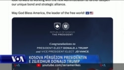 Kosova përgëzon zotin Trump për fitoren në zgjedhje