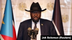 Shugaban Sudan ta Kudu, President Salva Kiir 