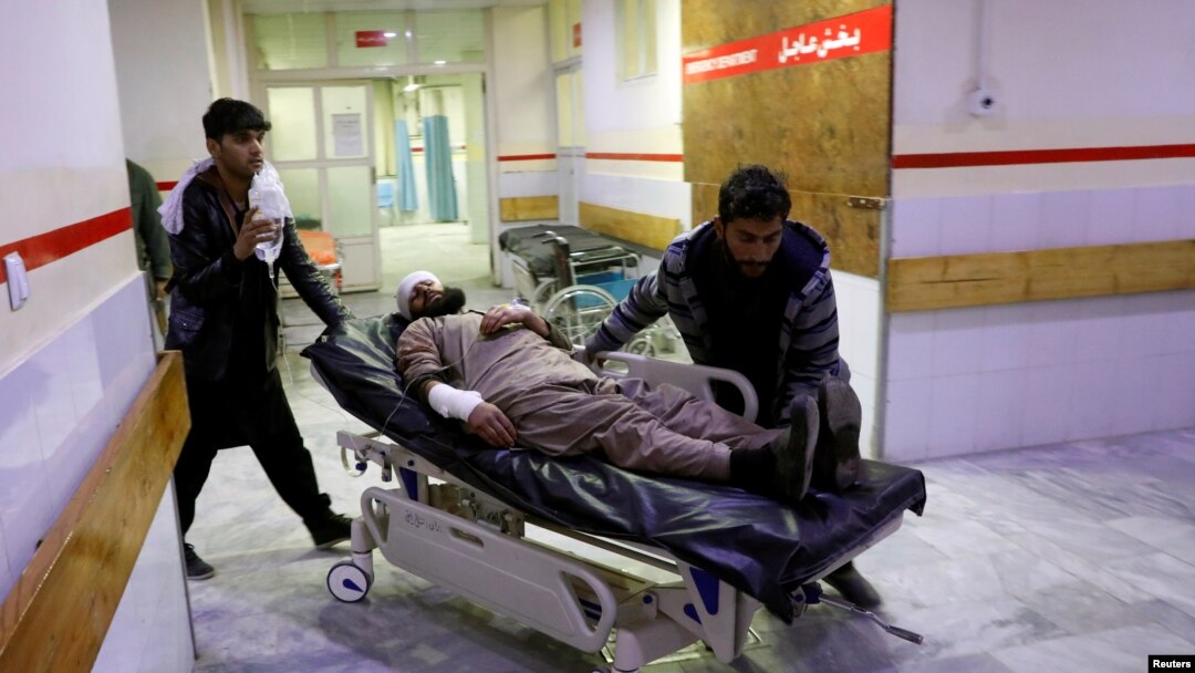 Inkomere ijyanywe kwa muganga mu mugi wa Kabul muri Afghanistan