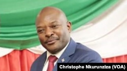 Le président burundais Pierre Nkurunziza à Bujumbura, 23 février 2016. (VOA/Christophe Nkurunziza)