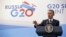 El presidente Barack Obama habla durante la conferencia de prensa al final de la Cumbre del G-20 en San Petersburgo, Rusia.