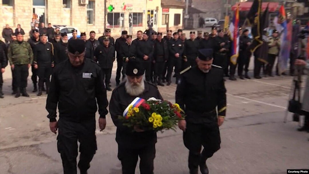 Okupljanje ravogorskog pokreta u Višegradu 2019. godine. Izvor: N1