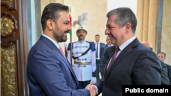 Barzani - Zaidi Meeting 