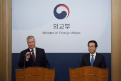 지난 1월 서울을 방문한 스티븐 비건 미국 국무부 대북특별대표가 북한의 비핵화 실무협상 복귀를 촉구했다.