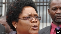 Zimbabwean Deputy President, Joice Mujuru.