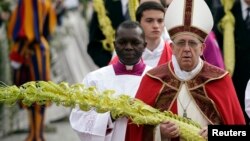 Papa Franja na nedeljnoj misi