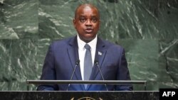 Mokgweetsi Masisi, president of Botswana, gives a speech during the General Debate of the 73rd session of the General Assembly at the United Nations in New York, Sept. 27, 2018. Masisi has signaled his support for the rights of LGBT citizens.