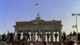 Germany Berlin Wall Anniversary Then and Now