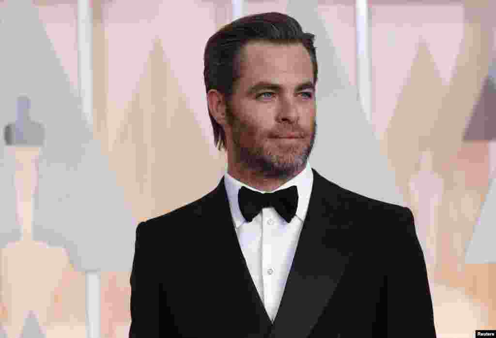 Actor Chris Pine 