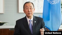 Ban Ki-moon, secrétaire général des Nations unies.