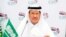 Saudi Arabia's Minister of Energy Prince Abdulaziz bin Salman Al-Saud speaks during a virtual emergency meeting in Riyadh.