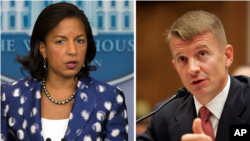 Susan Rice y Erik Prince son dos nuevos nombres mencionados en relación a la investigación sobre la intervención rusa en las elecciones presidenciales de noviembre.