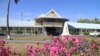 FILE - An exterior view of the government offices of the small island nation of Nauru is pictured, February 10, 2012. 