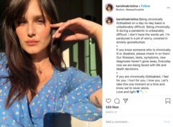 Karolina Chorvath (Screenshot from Instagram)