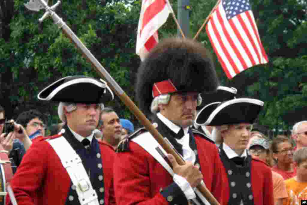 独立战争时期的军乐队