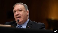 마이크 폼페오 미국 국무장관.