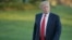 FILE - President Donald Trump walks across the South Lawn of the White House in Washington.