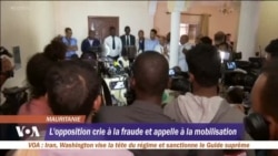 L'opposition crie à la fraude et appelle à la mobilisation