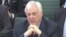 FILE - BBC Trust chairman Chris Patten appears before the Commons Culture, Media and Sport Committee as part of its examination into the BBC's response to the Jimmy Savile disclosures, in London, November 27, 2012. 