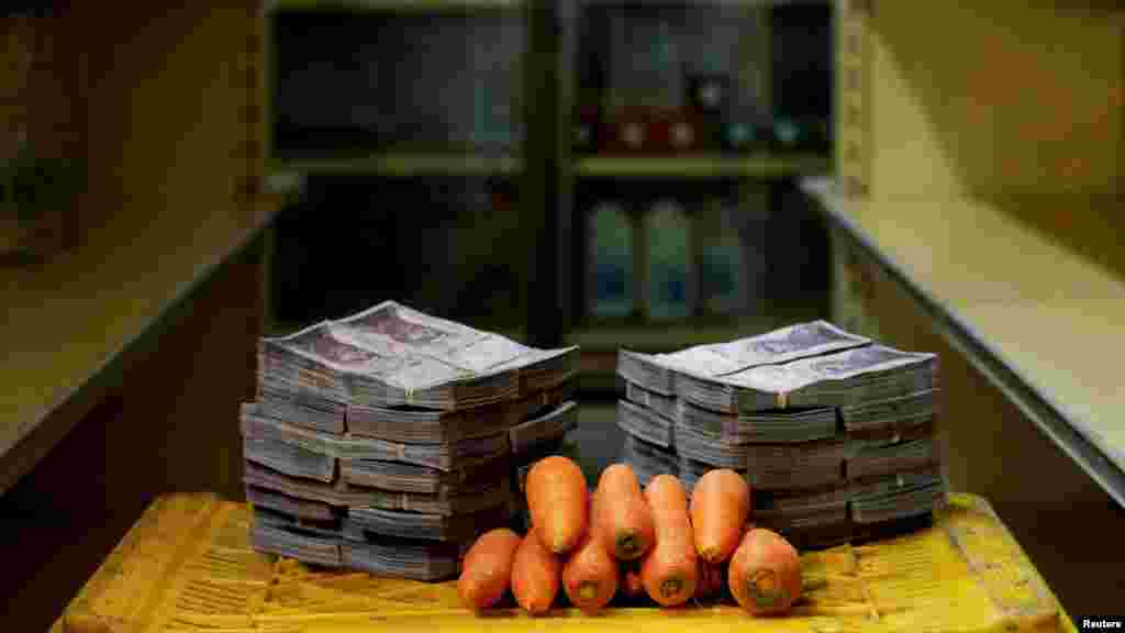 Un kg de zanahorias cuesta 3.000.000 de bolívares, equivalente a 0,46 dólares.