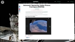 Russian Robot FEDOR Tweeted from Space a Plagiarized Picture of Earth