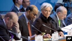 Direktorka MMF-a Kristin Lagard na skupu finansijskih ministara i guvernera centralnih banaka Grupe 20