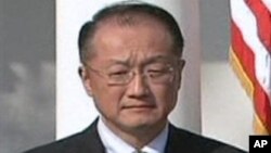 Le Dr. Jim Yong Kim, président de la Banque mondiale, qui vient d'annoncer la création d'un nouveau fonds pour aider l'Afrique