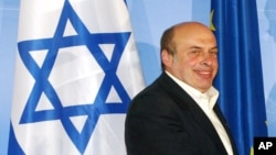 Nathan Sharansky, président de l'Agence juive, important organisme para-gouvernemental israélien, 29 avril 2004.