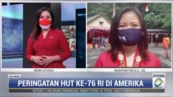 Laporan Langsung VOA untuk MetroTV: Peringatan HUT ke-76 RI di Amerika