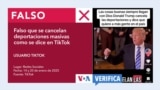 Al menos cinco videos de TikTok hablan de una supuesta cancelación de deportaciones a personas inmigrantes sin documentos oficiales EEUU, pero se trata de desinformación.
