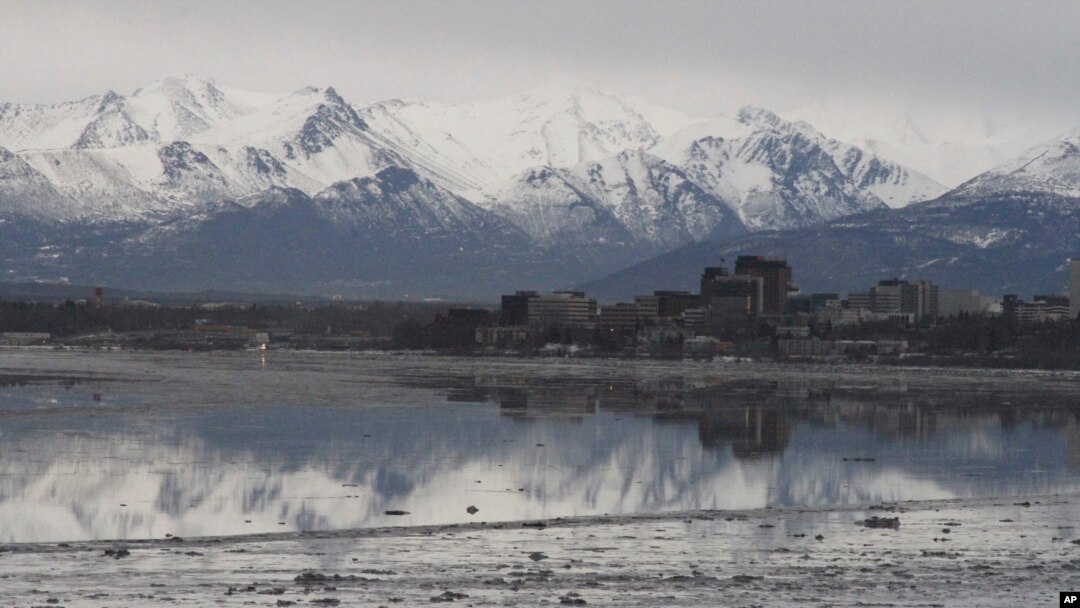 Kawasan pegunungan Chugach di Anchorage, Alaska (foto: ilustrasi). 