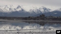 Kawasan pegunungan Chugach di Anchorage, Alaska (foto: ilustrasi). 