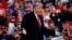 Donald Tramp posle mitinga u Minesoti 30. septembra