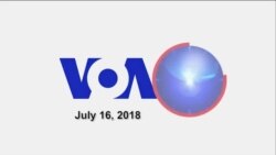 VOA60 World PM - Trump Fails to Blame Putin for Election Meddling