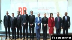 Učesnici samita "Brdo - Brioni Procesa" u Budvi