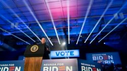 Biden hace campaña en Nevada