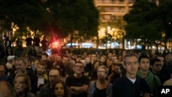 Magoya bayan kuri'ar raba gardama 'yancin kai a Catalonia a Spain
