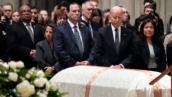 La Corte Suprema de Estados Unidos y miembros del público rindieron homenaje a Sandra Day O'Connor.