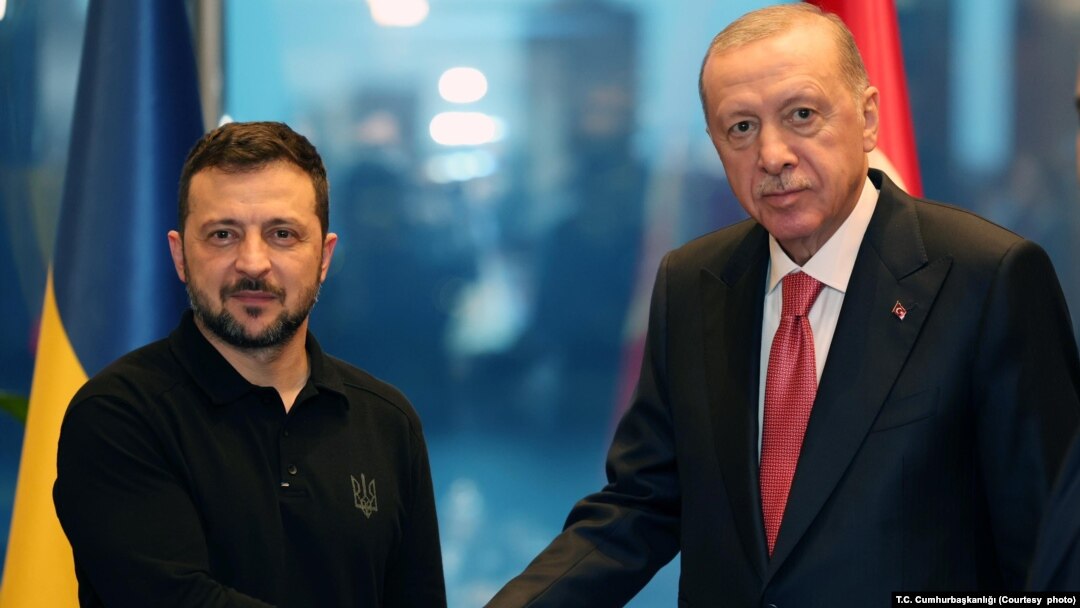 Birleşmiş Milletler 79. Genel Kurulu için gittiği New York’ta Erdoğan dün Türkevi’nde Ukrayna Cumhurbaşkanı Zelenski ile görüştü- 24 Eylül 2024.
