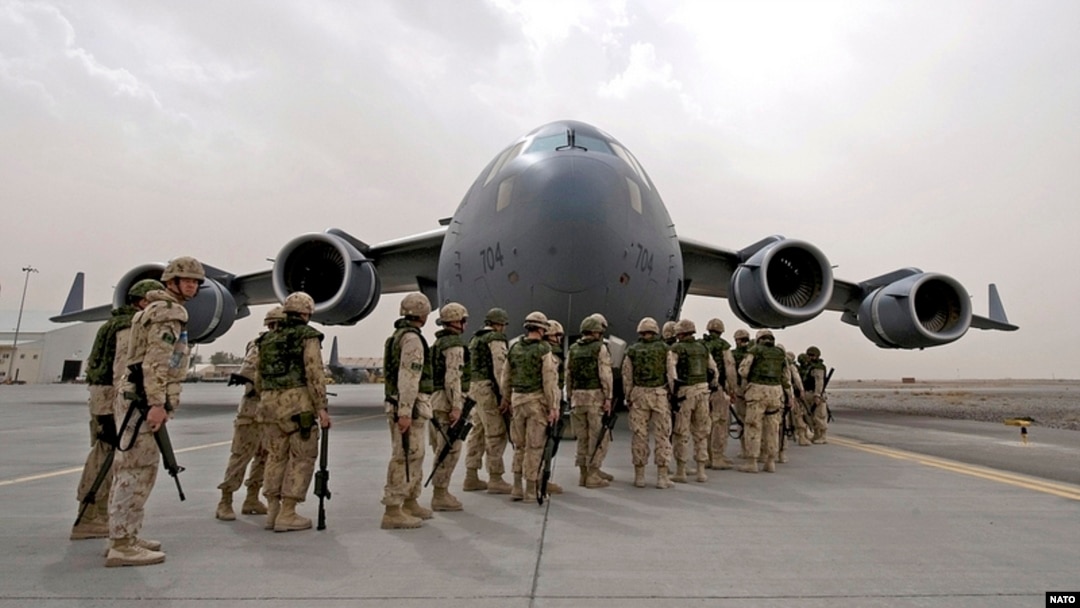 NATO askarlari Afg'onistonni tark etmoqda