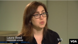 自由之家的分析人士里德。