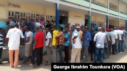 Les Sénégalais qui habitent en Côte d'Ivoire sont allés voter, le 24 février 2019. (VOA/George Ibrahim Tounkara)