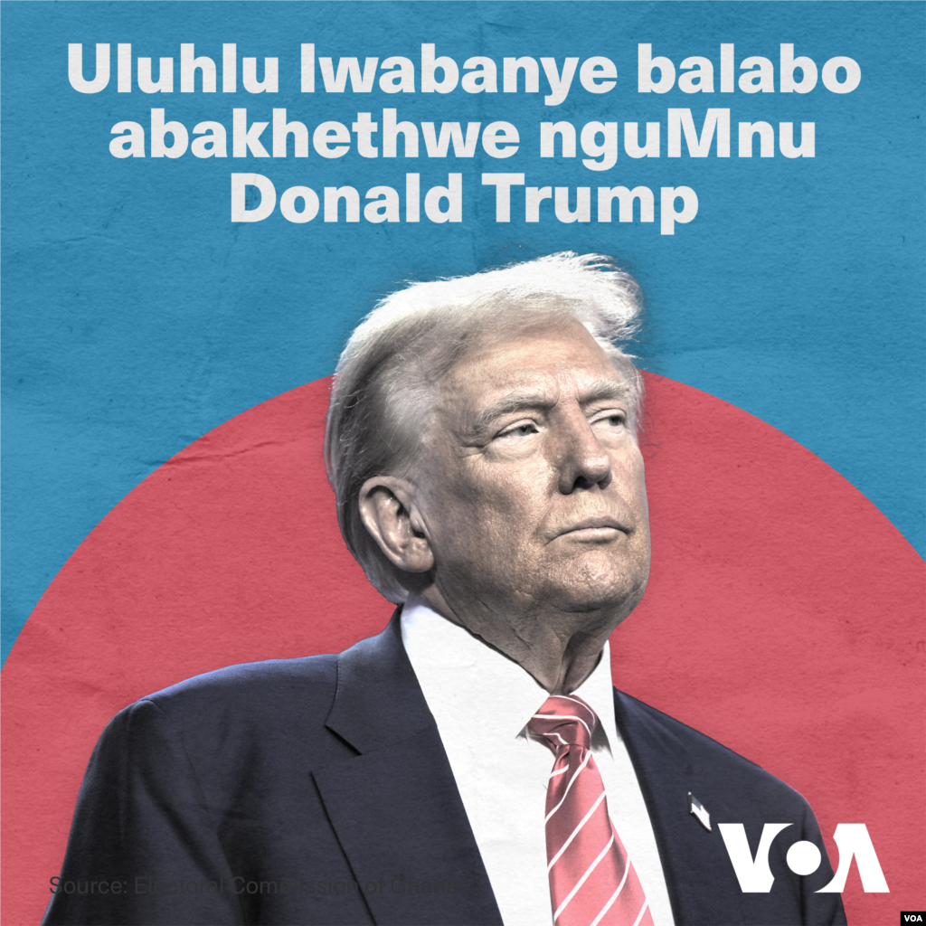 #USElectionsVOANdebele: Nanzi ezinye iziphathamandla esezikhethwe ngozagcotshwa ukuba ngumongameli weleMelika ngoMvulo mhlaka 20 Zibandlela 2025 uMnu Donald Trump..