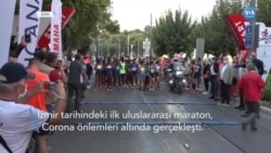 İzmir’in İlk Uluslararası Maratonu Koşuldu