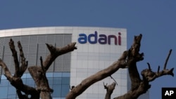 FILE- Adani Corporate House is pictured in Ahmedabad, India, Jan. 27, 2023. 