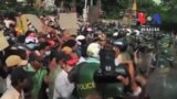 A Woman Killed in Cambodia Worker Protest