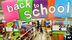 Shopping for school supplies has become one of the stressful activities of the new school year. 
