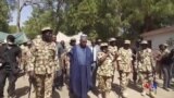 BIDIYO: Gwamnan Borno da Sojoji Sun Kai Ziyarar Gani da Ido Garin Bama